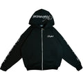 Hoodie Boxy Fit "Midnight Zip"